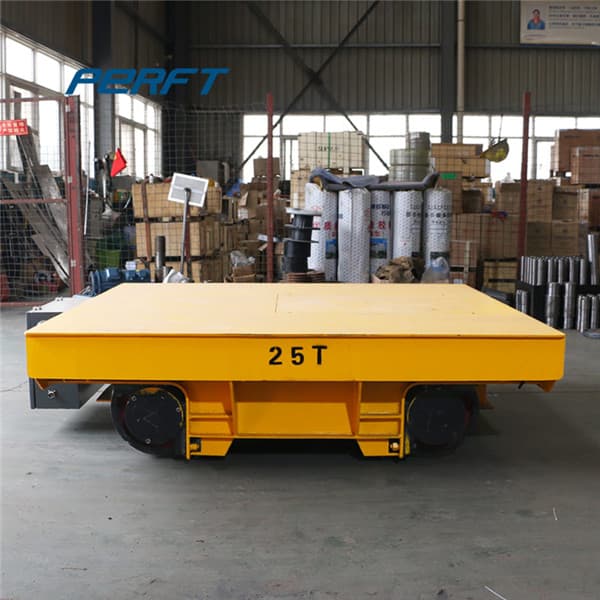 electric flat cart for foundry environment 10t